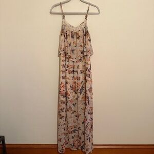 Long Boho spring dress size small